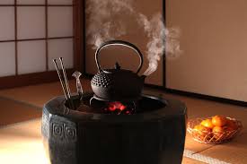 The traditional Japanese heating device, Hibachi