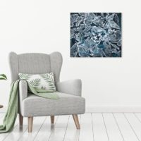 Minimalist painting, Sea Ice 1